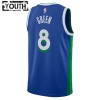 NBA Dallas Mavericks Trikot Josh Green 8 Nike 2022-23 City Edition Blau Swingman - Kinder